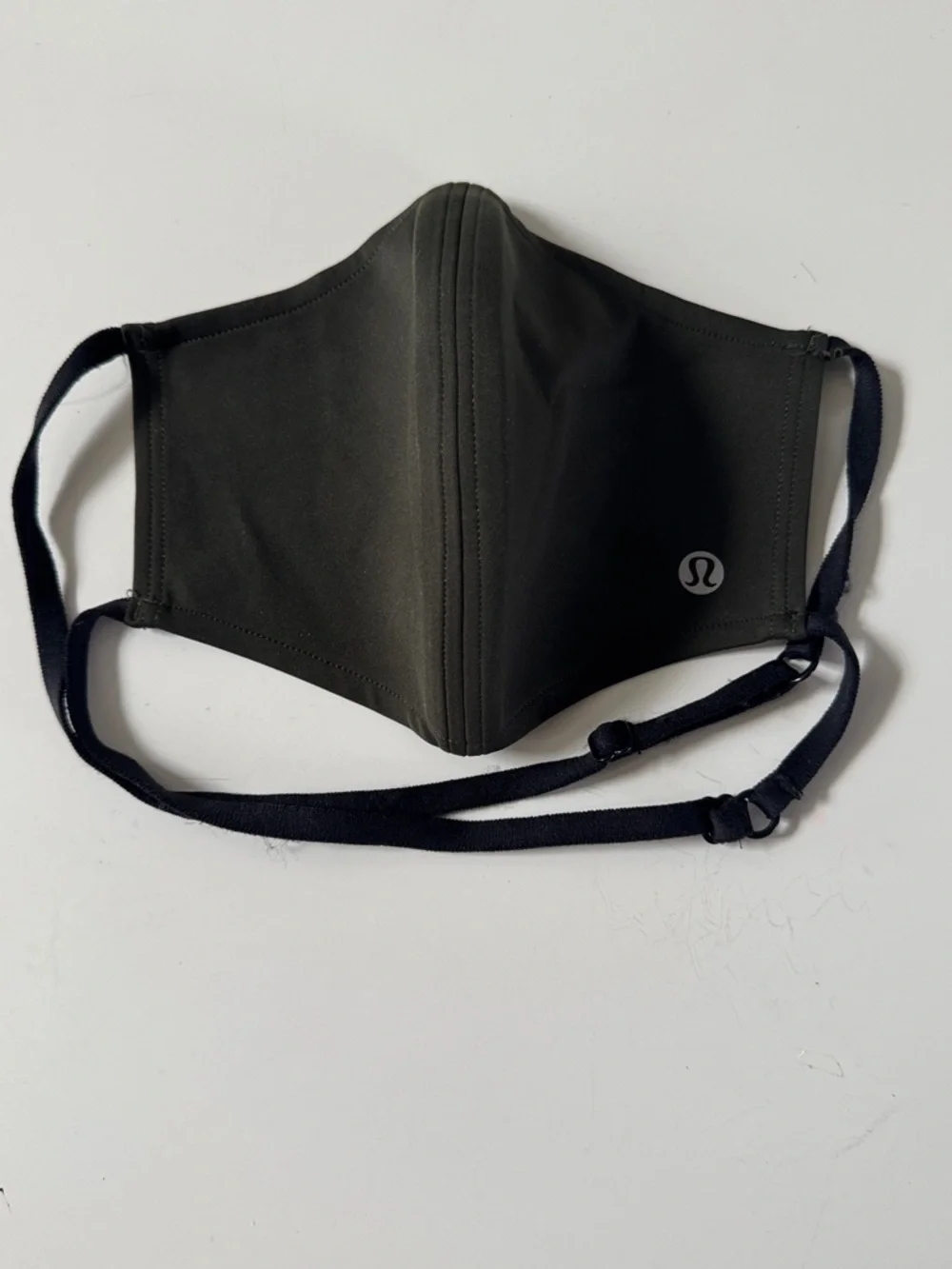 lululemon athletica Olive Green Breathable Face Mask with Adjustable Straps